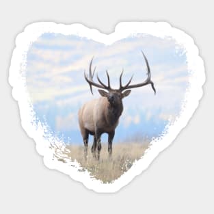 Elk in My Heart 2 Sticker